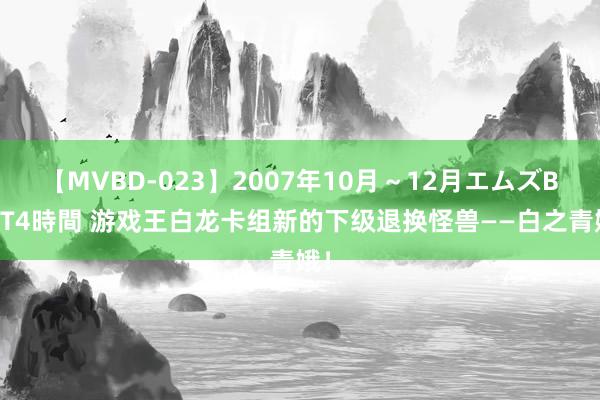 【MVBD-023】2007年10月～12月エムズBEST4時間 游戏王白龙卡组新的下级退换怪兽——白之青娥！